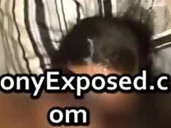 Ebony whore in shades fucked part1