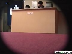 Hot Model Japanese Get Nailed In Public video-11