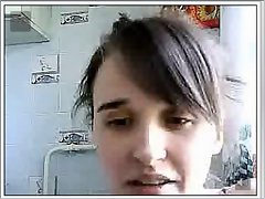 Teen flashing on webcam