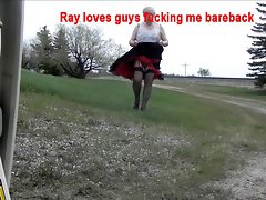 Sissy Ray Loves to show off for hunky guys 4