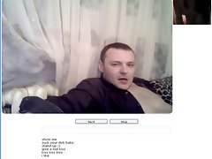 chatroulette  #12 Horny couple fuck
