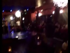 Sensual dirty ladies get hooters out and fuck at party