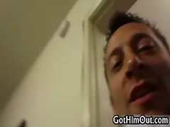 Ari Silvio jerking his massive gay prick gay video