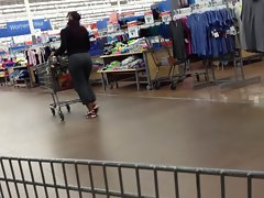 Big Naughty bum at Walmart
