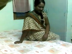 Comely Seductive indian Aunty Banged by Elder Lad on Hidden Cam